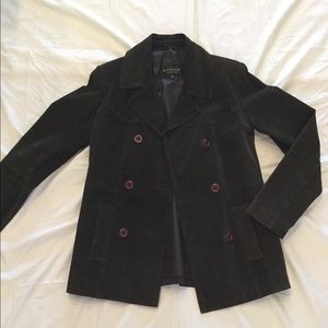 EUC Dark Brown Suede Jacket